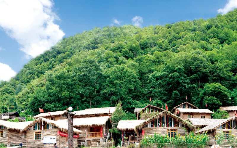 獨龍江鄉普卡旺打造生態旅游示范村。