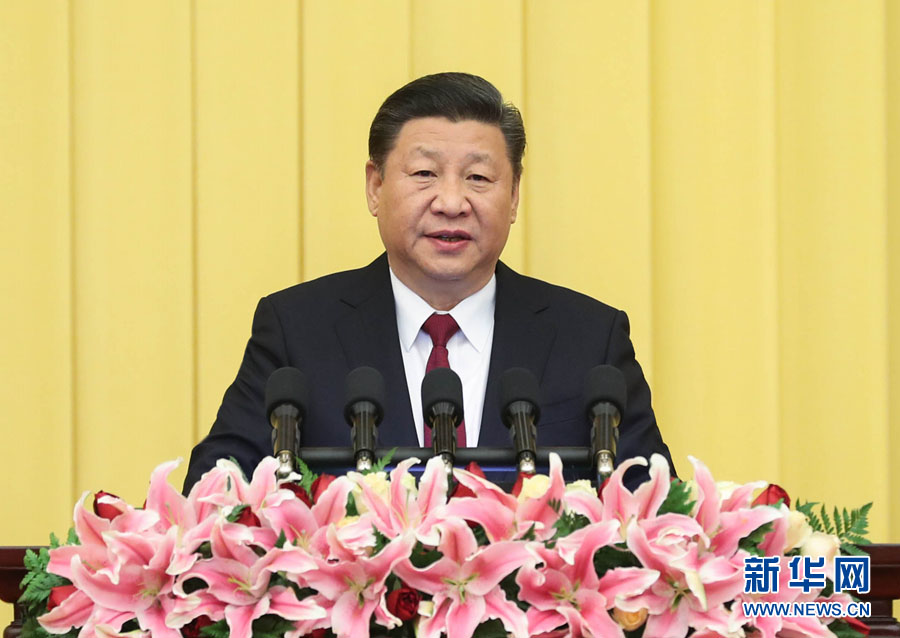 12月29日，全國政協在北京舉行新年茶話會。中共中央總書記、國家主席、中央軍委主席習近平在茶話會上發表重要講話。 新華社記者 丁林 攝