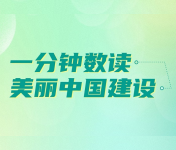 美麗中國建設                                          生態文明建設決心之大、力度之大、成效之大前所未有。                    