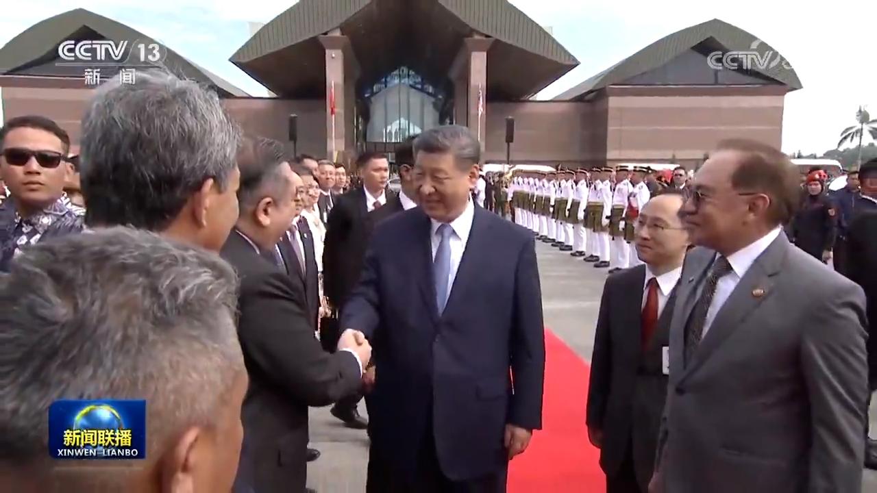 習近平圓滿結束對馬來西亞的國事訪問