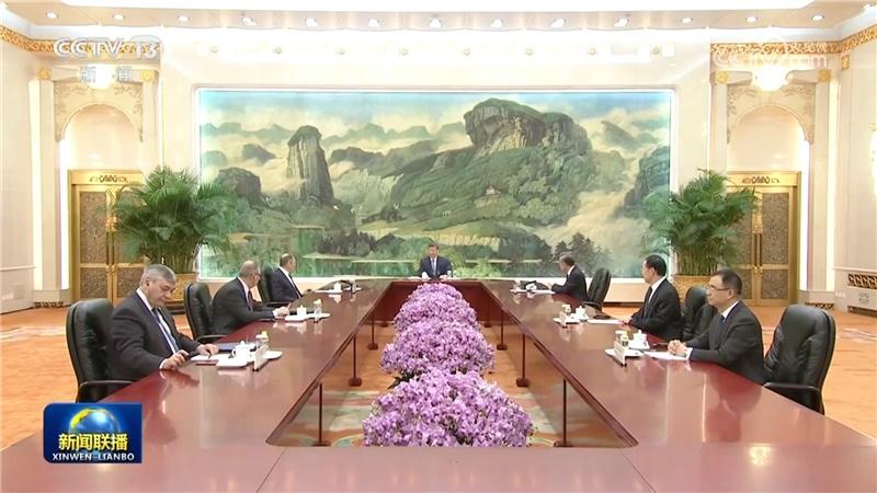 習近平會見俄羅斯外長
